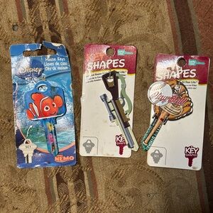 Disney Etc Uncut Keys